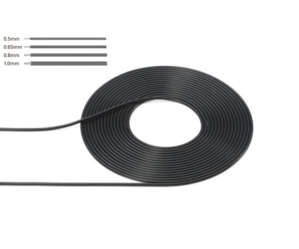 Tamiya TM12676 Cable Outer Diameter 0.65mm/black