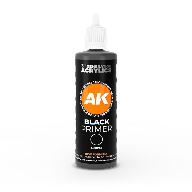 AK AK11242 BLACK PRIMER , 100ml