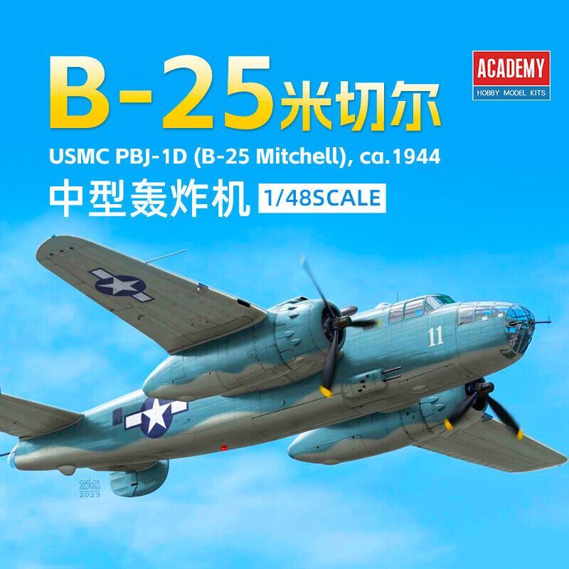 Academy 12334 1/48 North American PBJ-1D ( B -25 Mitchell ) - ca.1944 - ANGEBOT !!