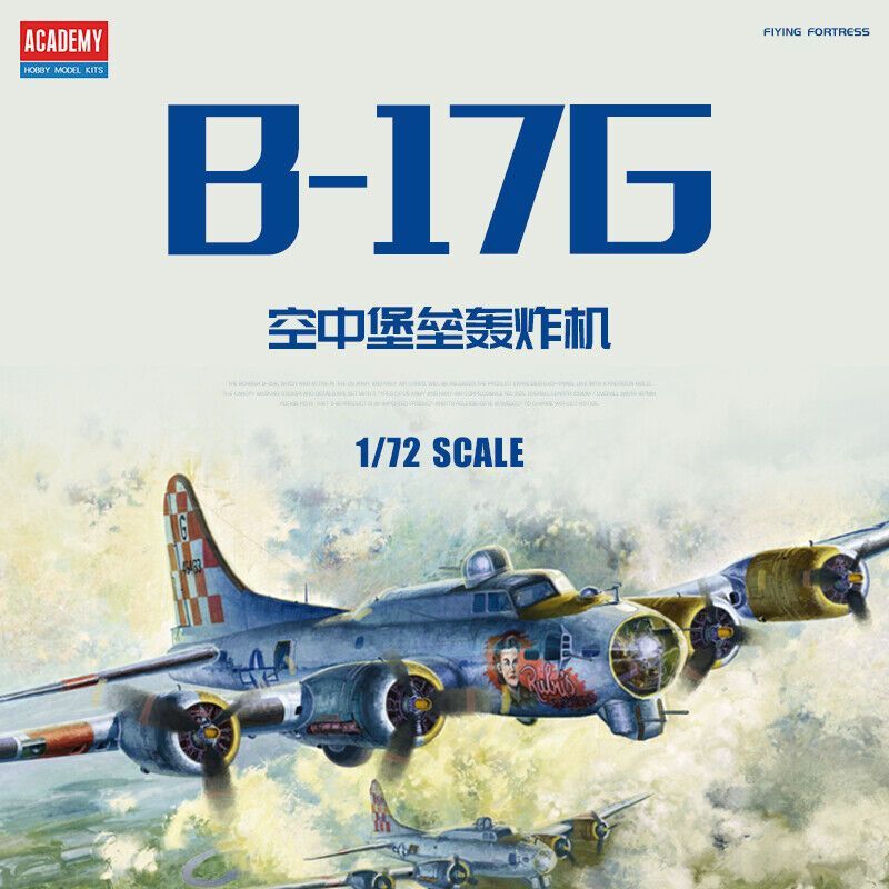 Academy 12414 1/72  B -17G Flying Fortress - "NOSE ART"