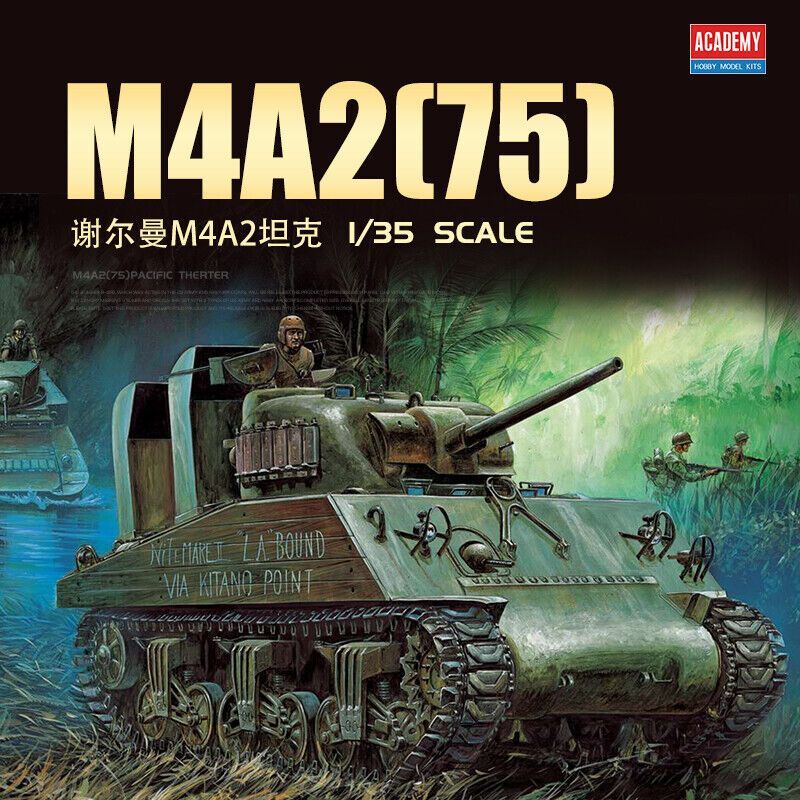 Academy 13562 1/35 M4A2(75) "Pacific Theater"