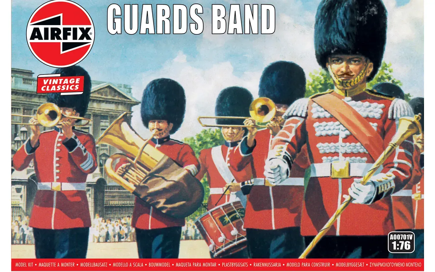 Airfix AF00701V 1/76 British Guards Band - VINTAGE CLASSICS