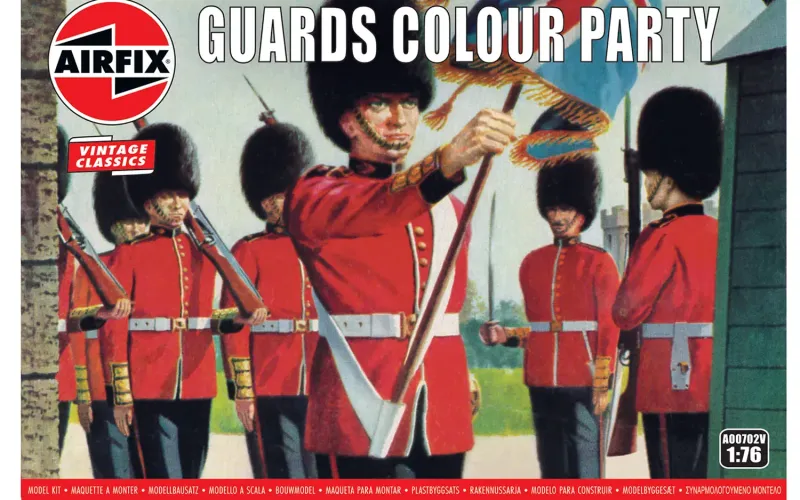 Airfix AF00702V 1/76 British Guards Colour Party - VINTAGE CLASSICS Airfix AF00702V 1/76 British Guards Colour Party - VINTAGE CLASSICS