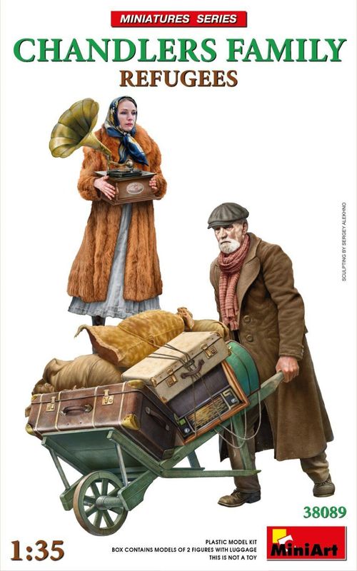Miniart MA38089 1/35 Chandlers Family Refugees Miniart MA38089 1/35 Chandlers Family Refugees