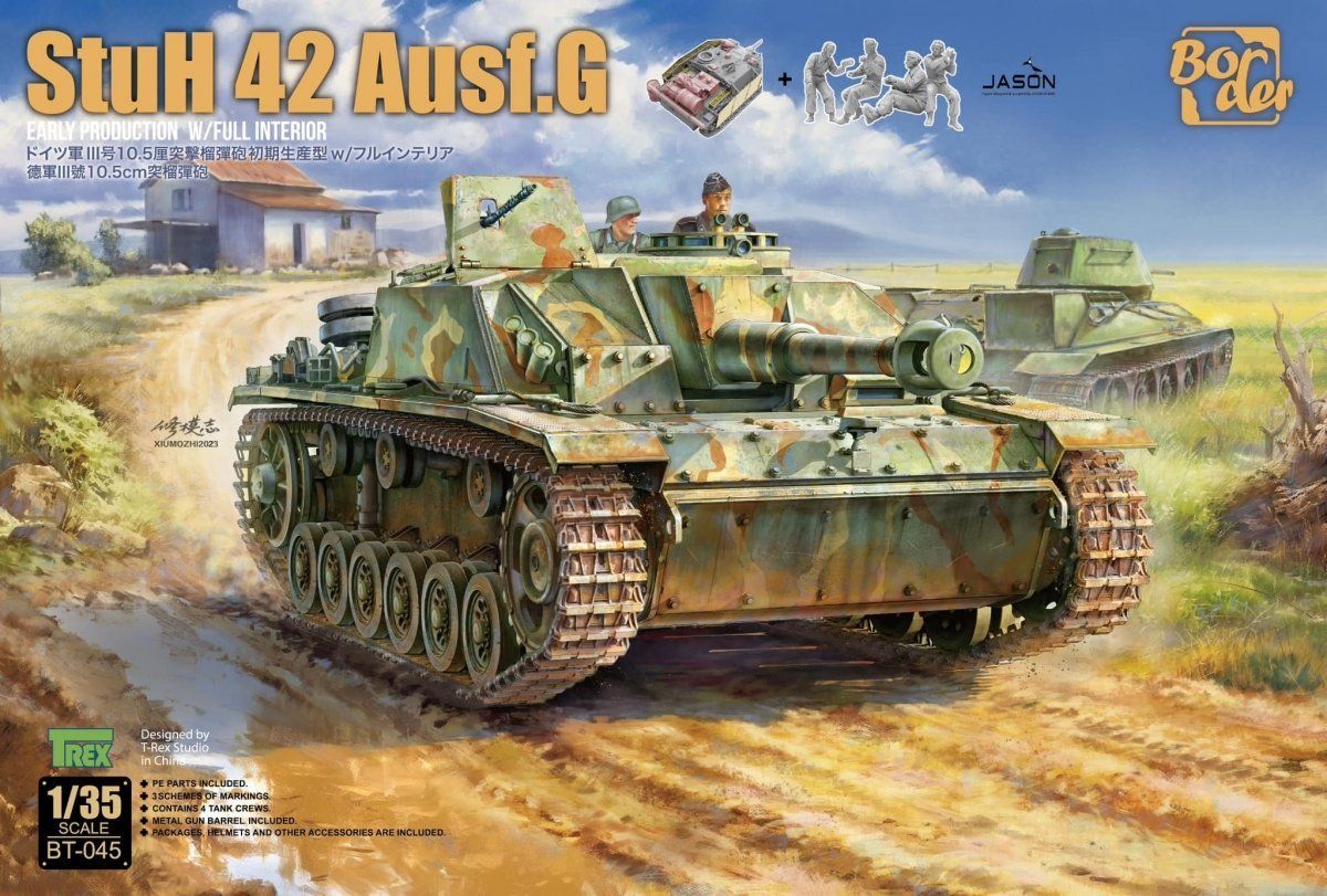 Border Models BMBT045 1/35 StuH. 42, Ausf. G early Production w/full Interior - ANGEBOT !!!