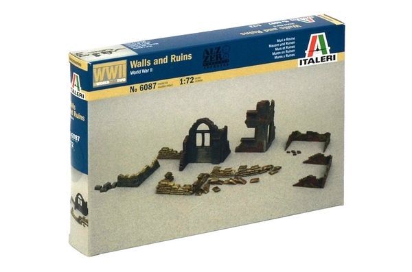 Italeri IT6087 1/72 WW II Walls and Ruins