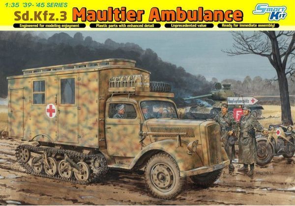 DRAGON DR6766 1/35 Sd.Kfz.3 Maultier Ambulance - Smart Kit