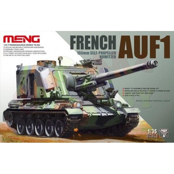 MENG TS004 1/35 French AUF1 155mm Self - Propelled Howitzer - ANGEBOT !!!!!!