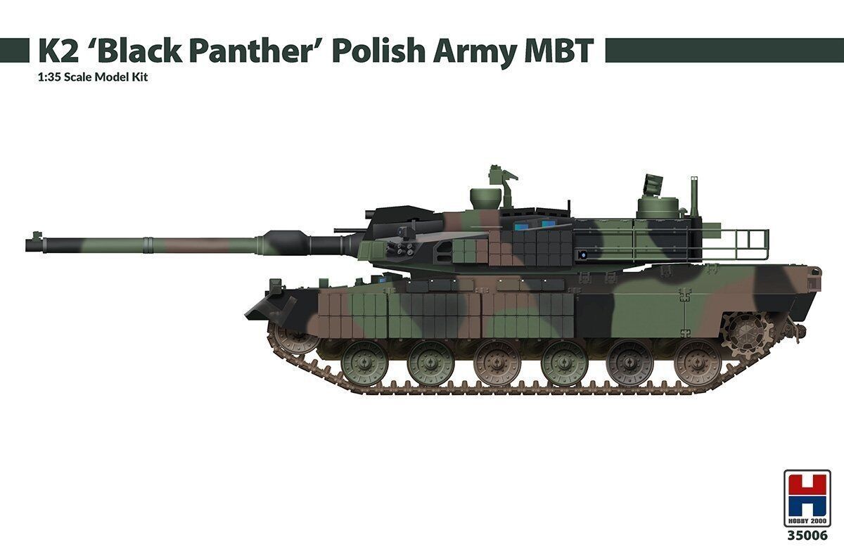Hobby2000 H2K35006 1/35 K2 'Black Panther' Polish Army MBT - ANGEBOT !!!