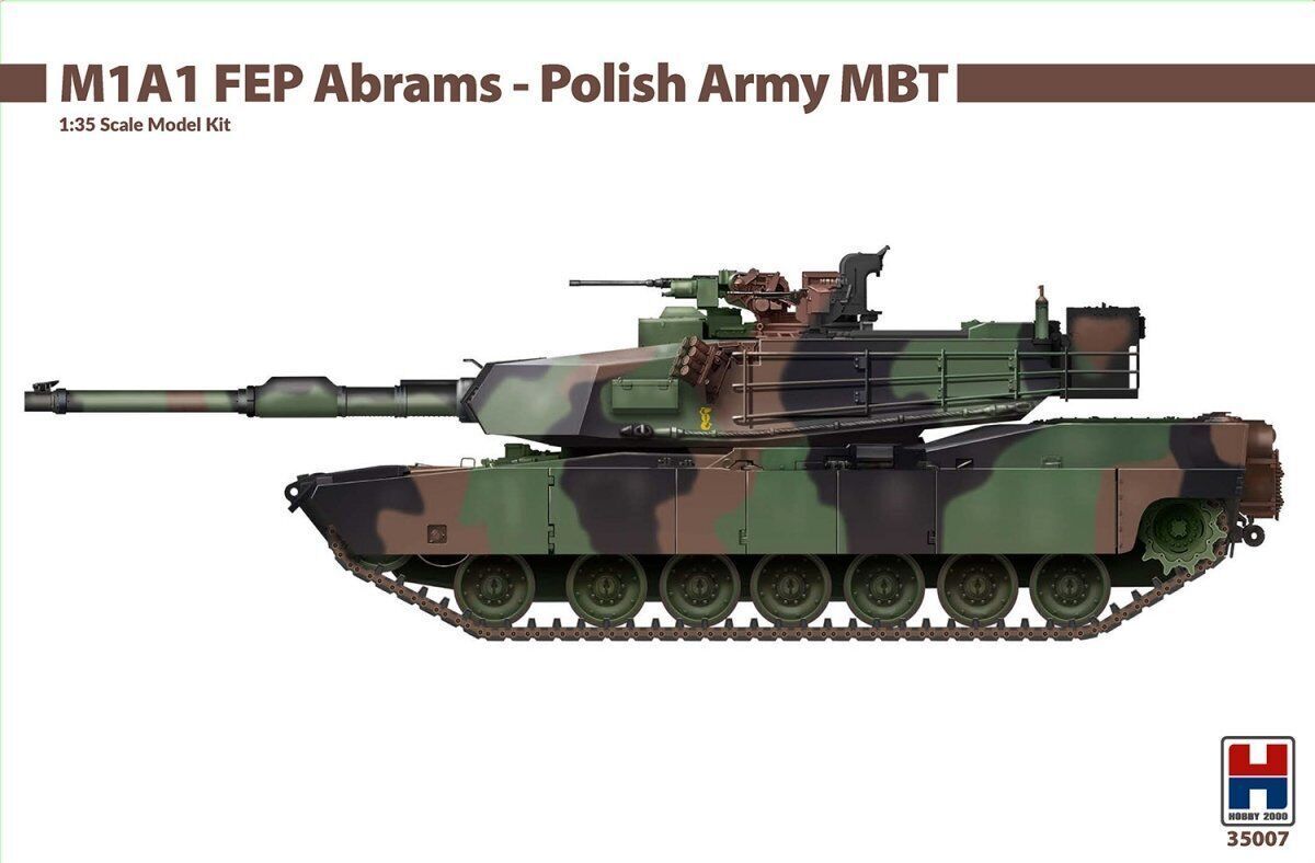 Hobby2000 H2K35007 1/35 M1A1 FEP Abrams - Polish Army MBT - ANGEBOT !!!