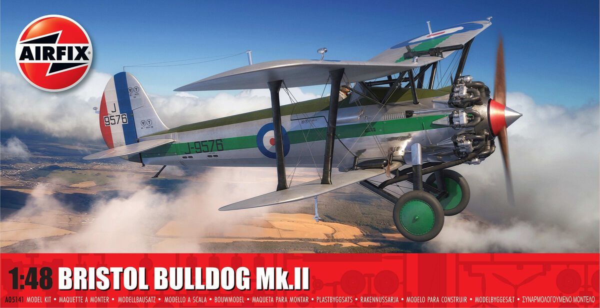 Airfix AF05141 1/48 Bristol Bulldog Mk.II ( New Tooling in 2024 !! )