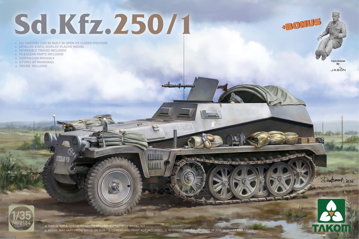 TAKOM TAK2184 1/35 Sd.Kfz.250/1