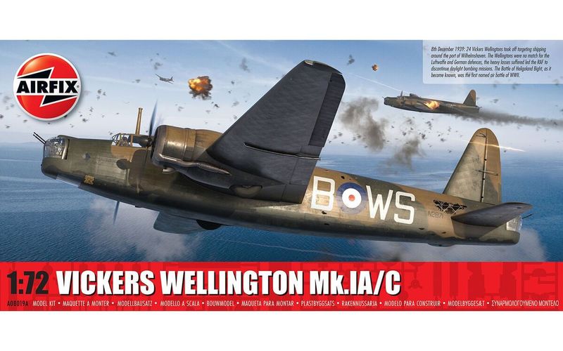 Airfix AF08019A 1/72 Vickers Welington Mk.IA/C Airfix AF08019A 1/72 Vickers Welington Mk.IA/C