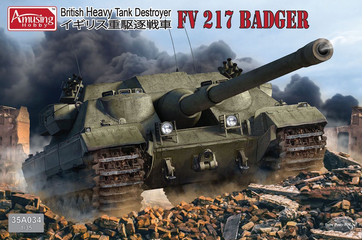 AMUSING HOBBY AH35A034 1/35 FV 217 Badger