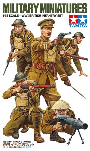 TAMIYA TM35339 1/35 WW.I British Infantry Set