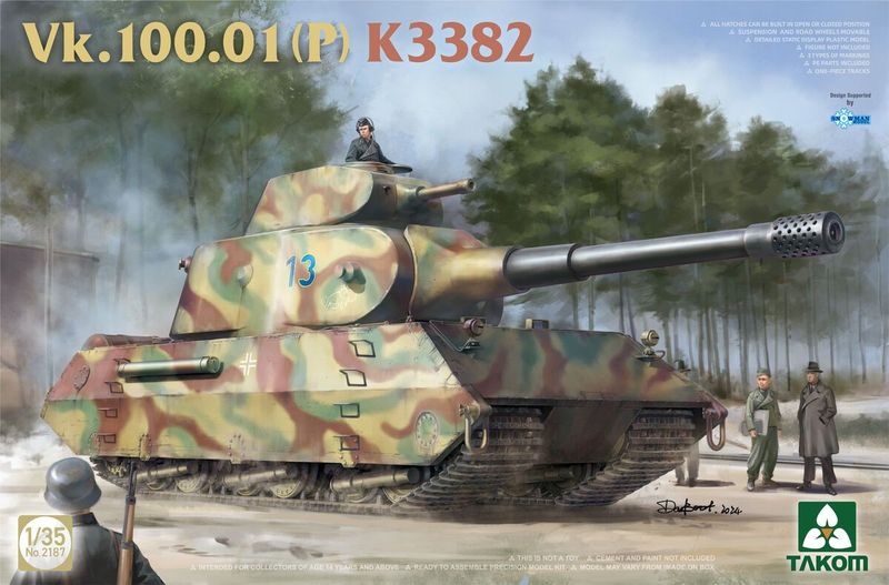 TAKOM TAK2187 1/35  Vk.100.01(p) , K3382