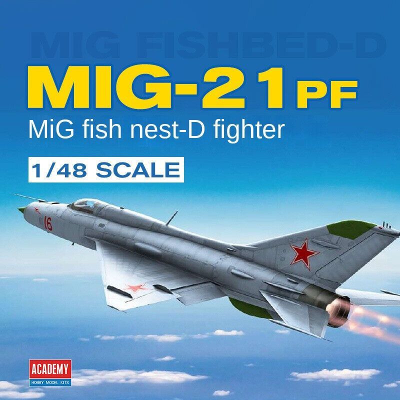 Academy 12320 1/48 Russian Air Force MiG-21PF Fishbed-D