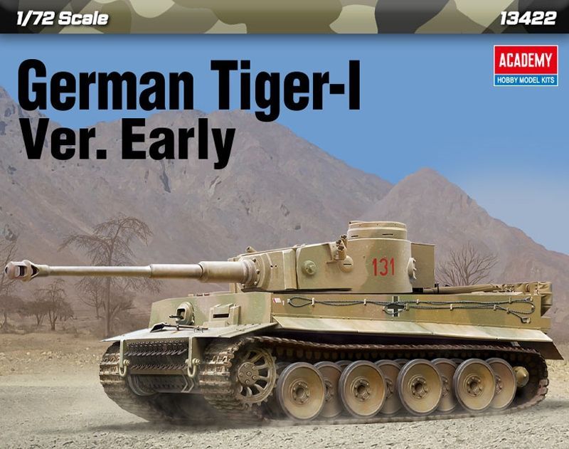 Academy 13422 1/72 German Pz.Kpfw.VI Tiger I, very Early