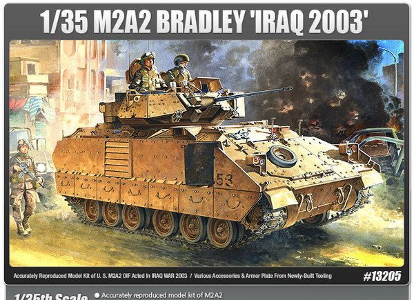 Academy 13205 1/35 M2A2 Bradley O.I.F. - 'IRAQ 2003'