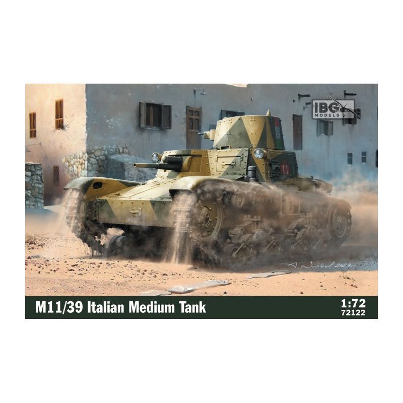 IBG IBG72122 1/72 M11/39 Italian Tank