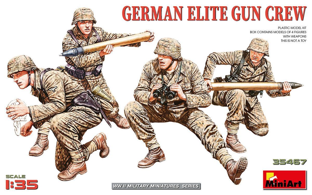 Miniart MA35467 1/35 German Elite Gun Crew