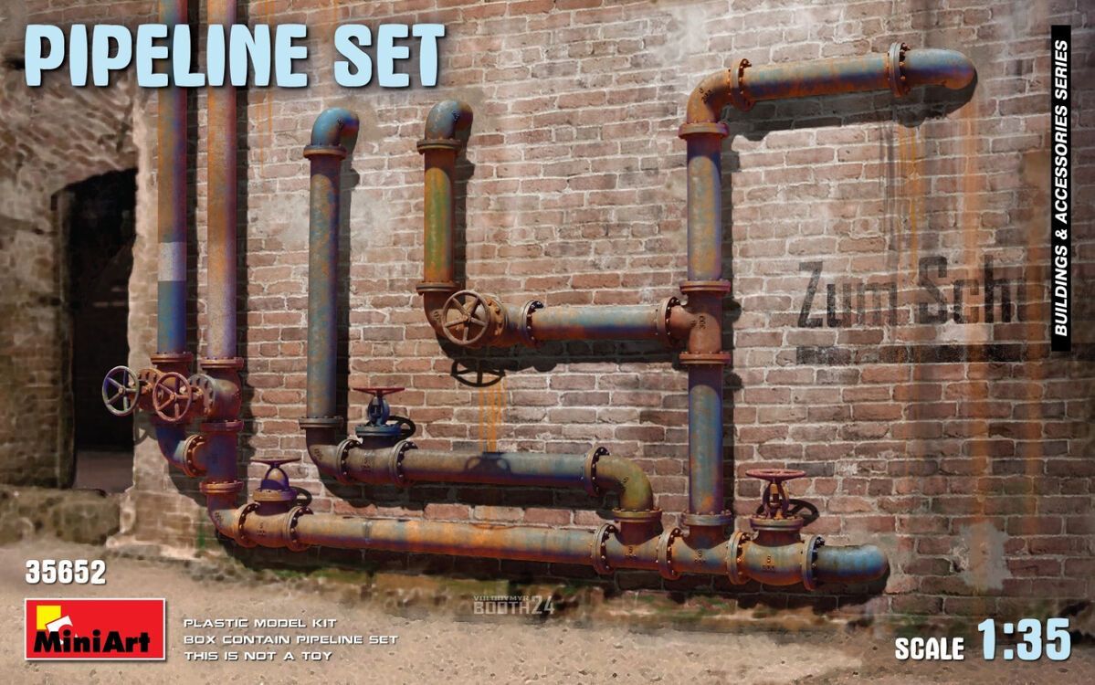Miniart MA35652 1/35 Pipeline Set
