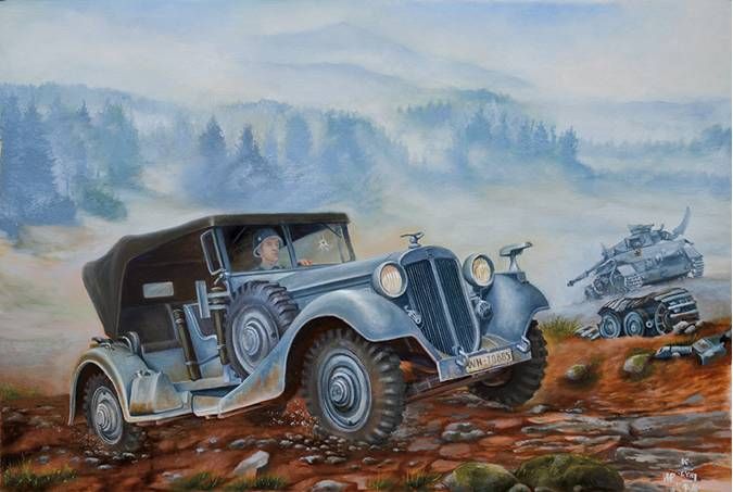 Roden RD825 1/35 Horch V8 Type 830R