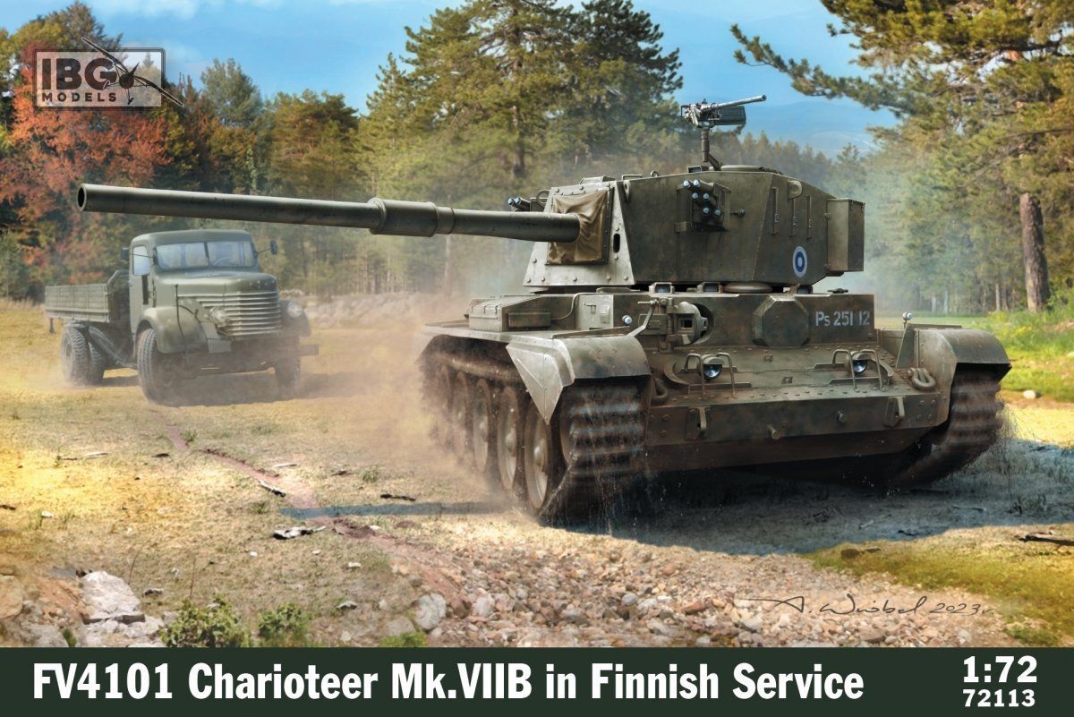 IBG IBG72113 1/72 FV4101 Charioteer Mk. VIIB in Finnish Service