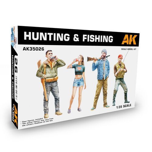 AK AK35026 1/35 Hunting And Fishing