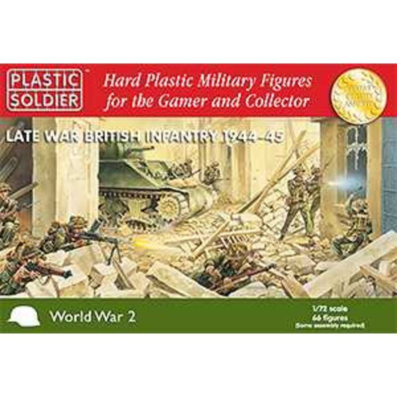 Plastic Soldier PSC20002 1/72  Late War British Infantry (1944-1945)