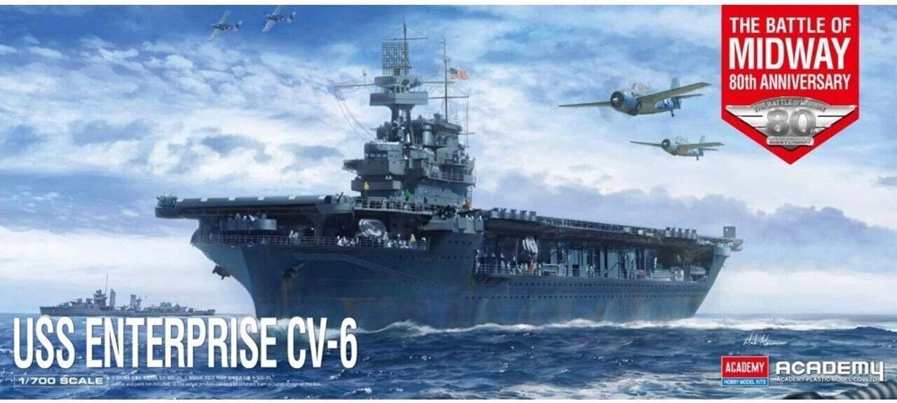 Academy AC14409 1/700 USS Enterprise CV-6