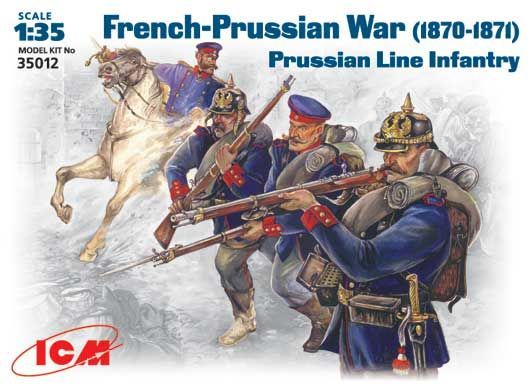 ICM ICM35012 1/35 French - Prussian War, 1870/71 Prussian Line Infantry