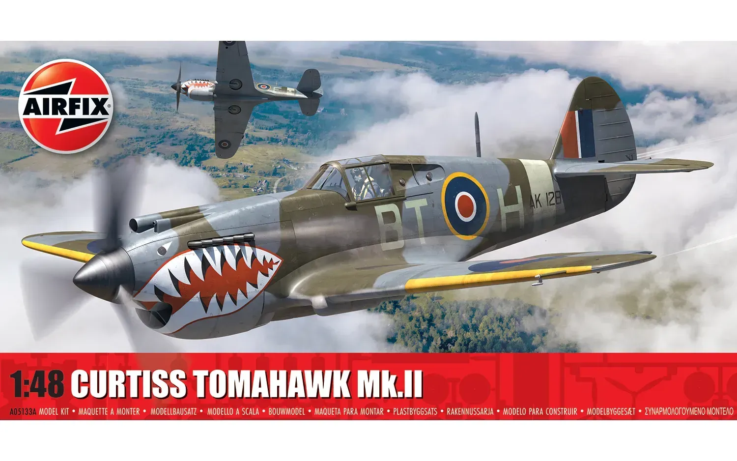 Airfix AF05133 1/48 Curtiss Tomahawk Mk.II