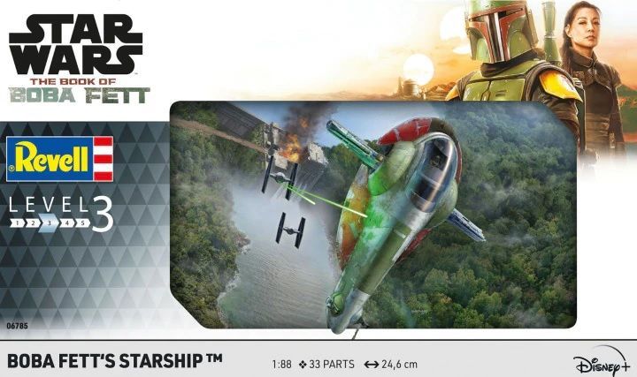 REVELL REV06785 1/88 STAR WARS Boba Fett’s Starship
