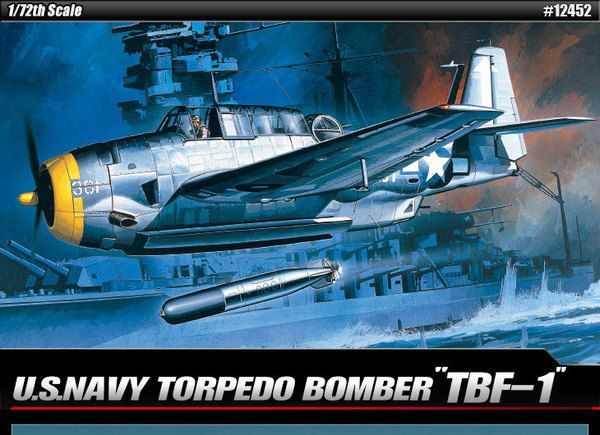 Academy 12452 1/72 TBF Avenger