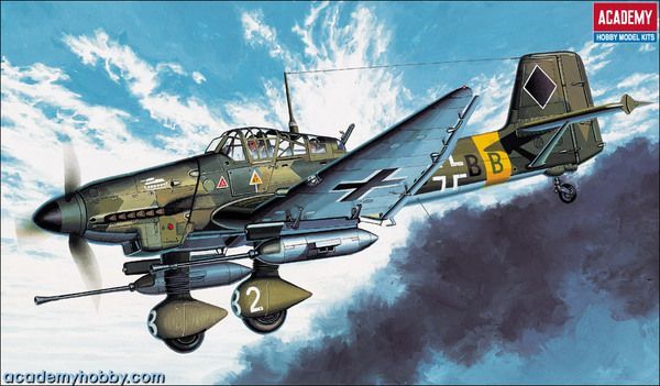 Academy 12450 1/72 JU- 87G 'Stuka' [TANK BUSTER ]