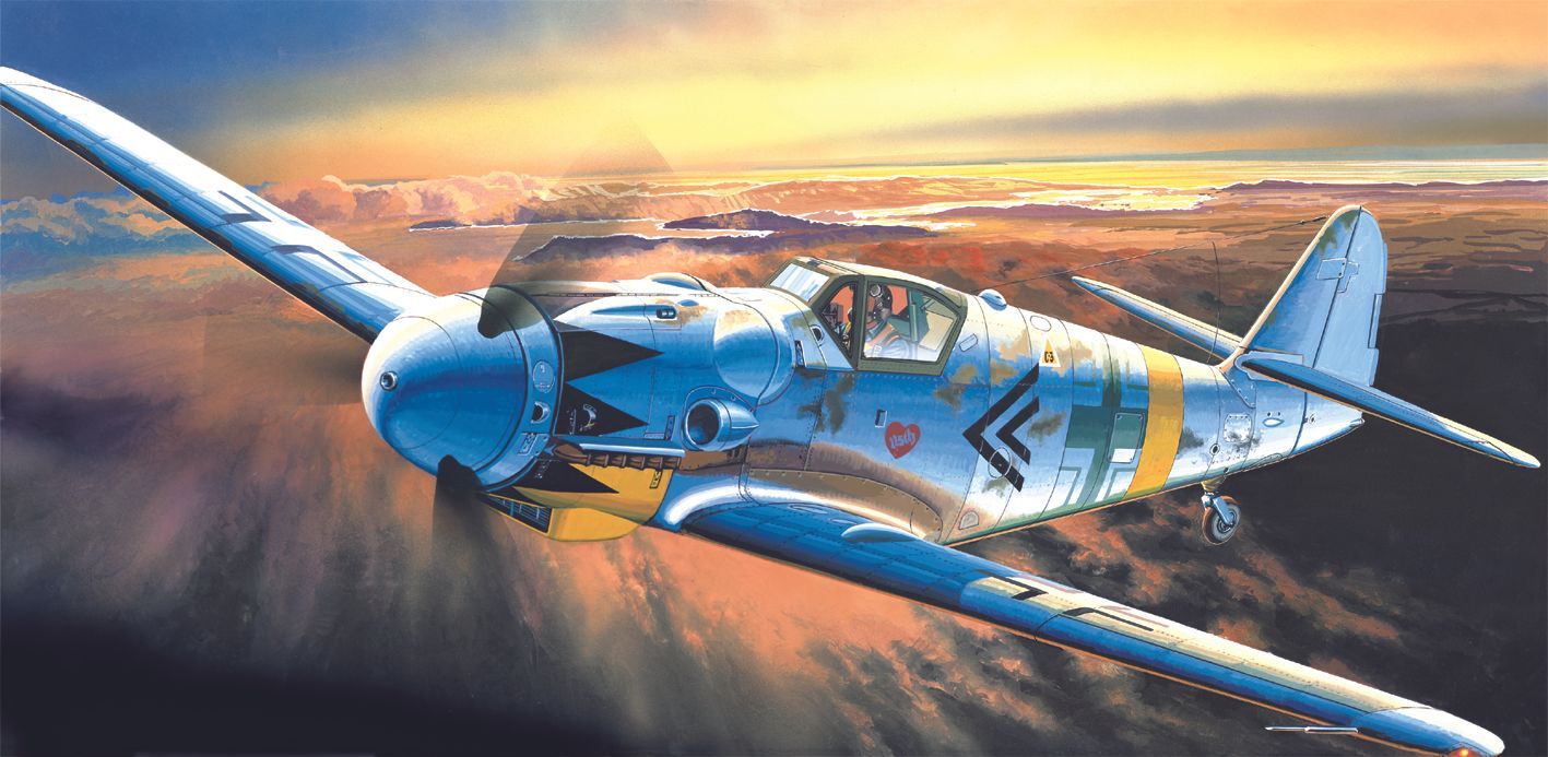 Academy 12454 1/72 Messerschmitt Bf109G-14