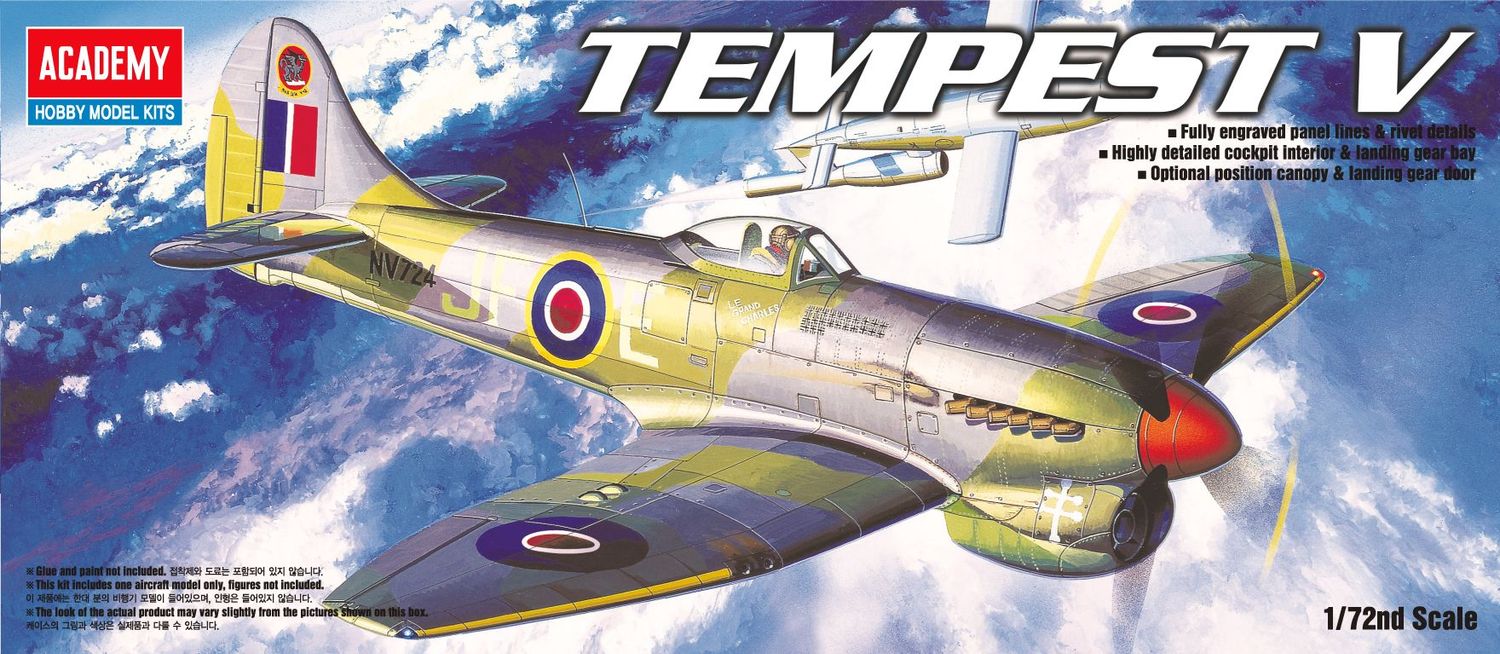 Academy 12466 1/72 Hawker Tempest V