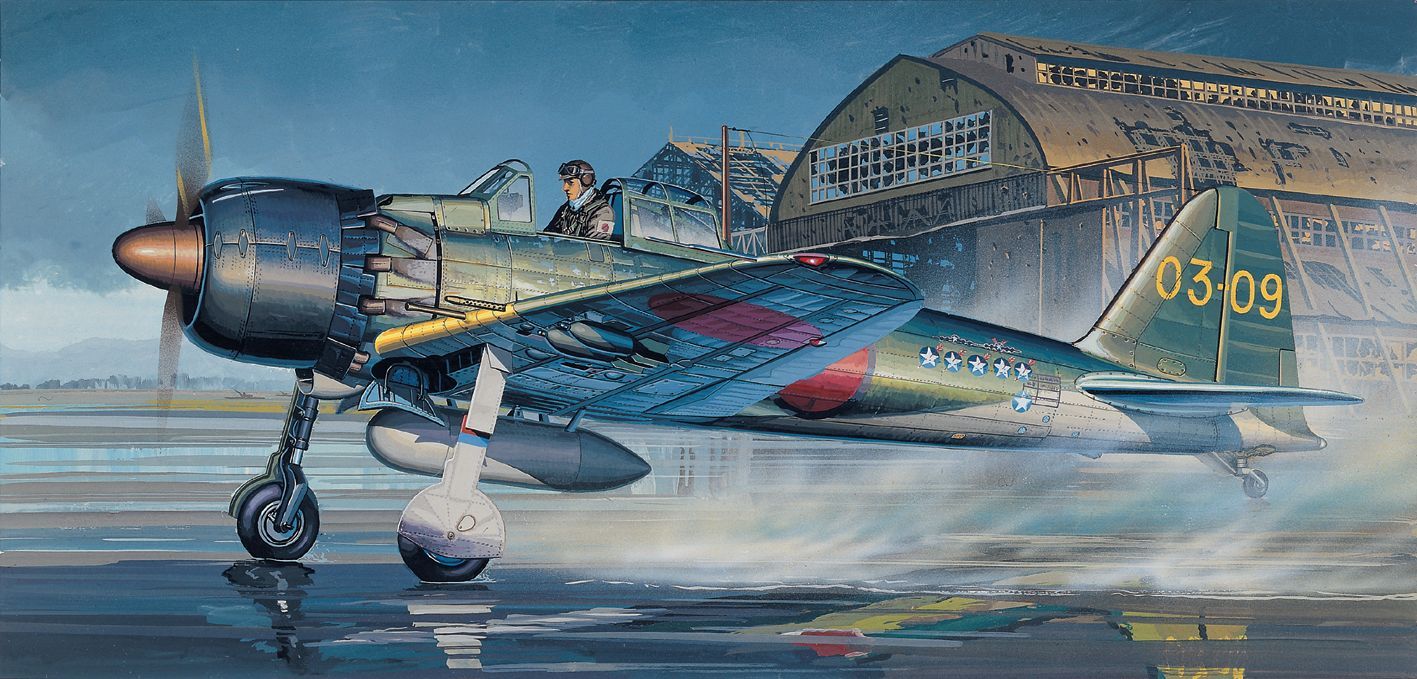 Academy 12493 1/72 Zero Fighter Type 52C [ A6M5C ]