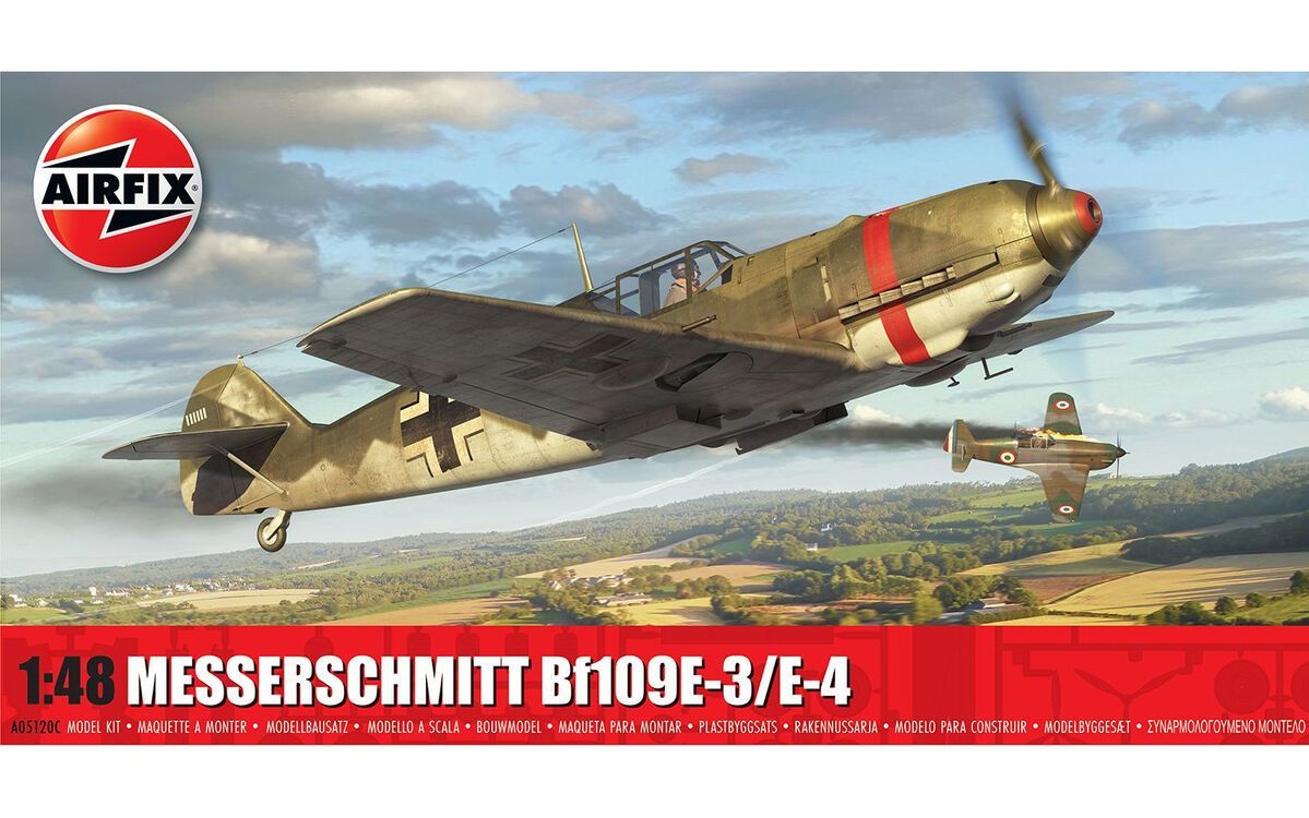 Airfix AF05120C 1/48 Messerschmitt Bf109E-3/E-4