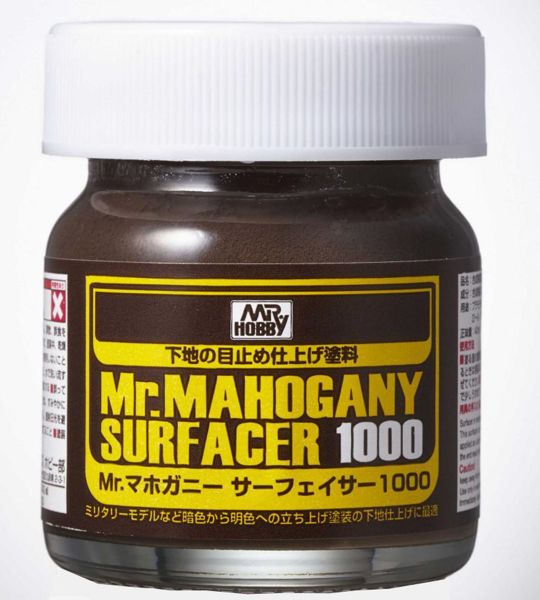 Mr.Hobby SF290  Mr.Mahogany Surfacer 1000, 1L./187,50.- €