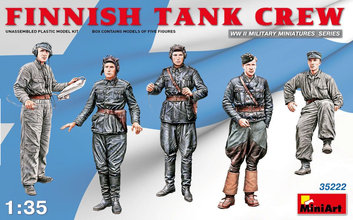 Miniart MA35222 1/35 Finnish Tank Crew