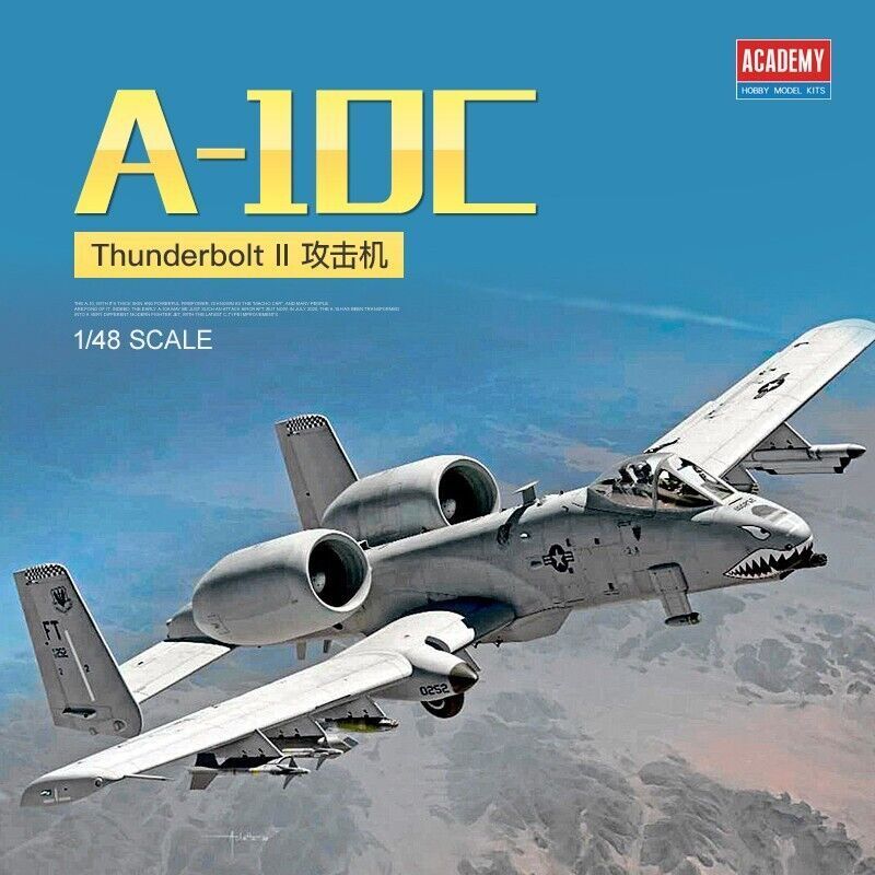 Academy 12348 1/48 USAF A -10C '75th FS Flying Tigers'