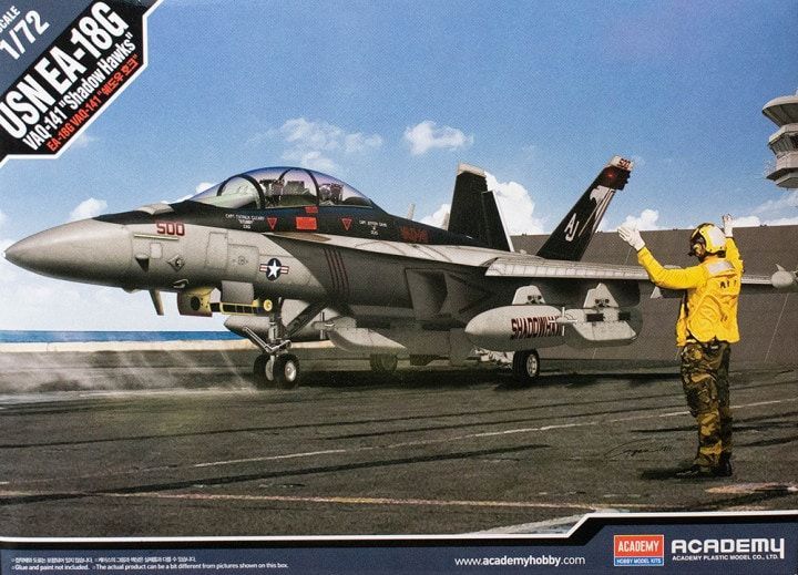 Academy 12560 1/72 USN EA-18G VAQ-141 "Shadow Hawks"