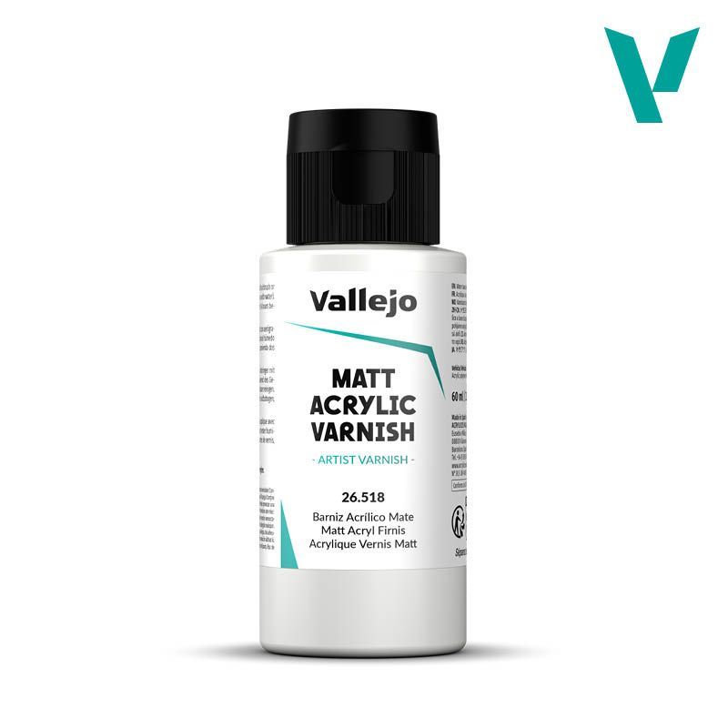 VALLEJO VAL26518 Matt Acrylic Varnish , 60ml