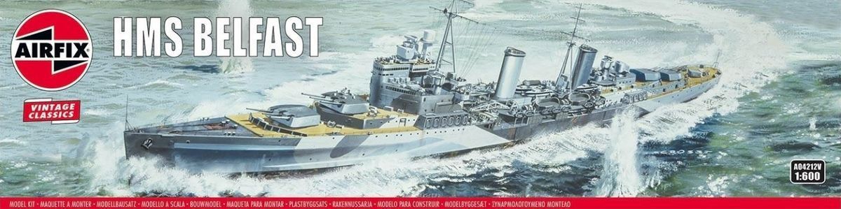 Airfix AF04212V 1/600 HMS Belfast