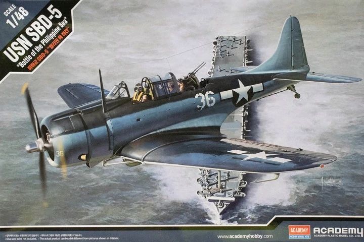 Academy 12329 1/48 USN SBD-5 Academy 12329 1/48 USN SBD-5 "Battle of the Philippine Sea"