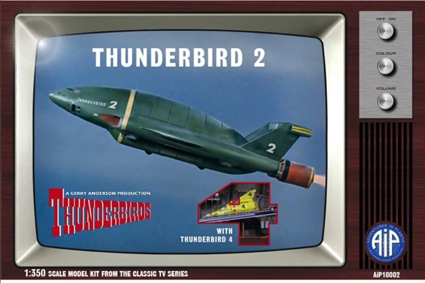 AIP AIP10002 1/350 Thunderbird 2 w/ Thunderbird 4
