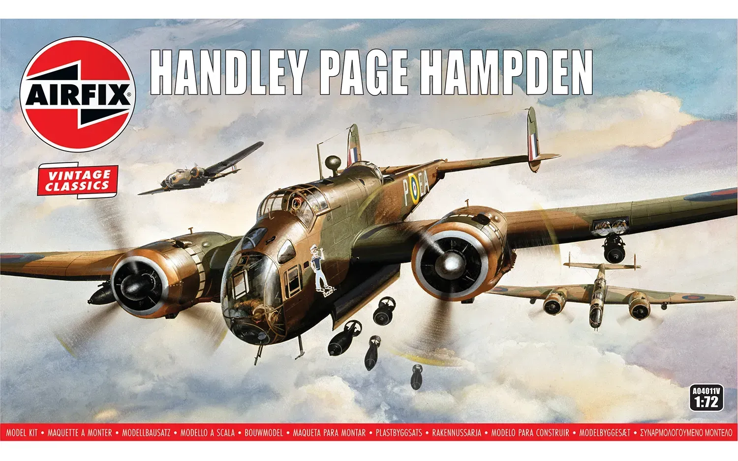 Airfix AF04011V 1/72 Handley Page Hampden VC - ANGEBOT !!