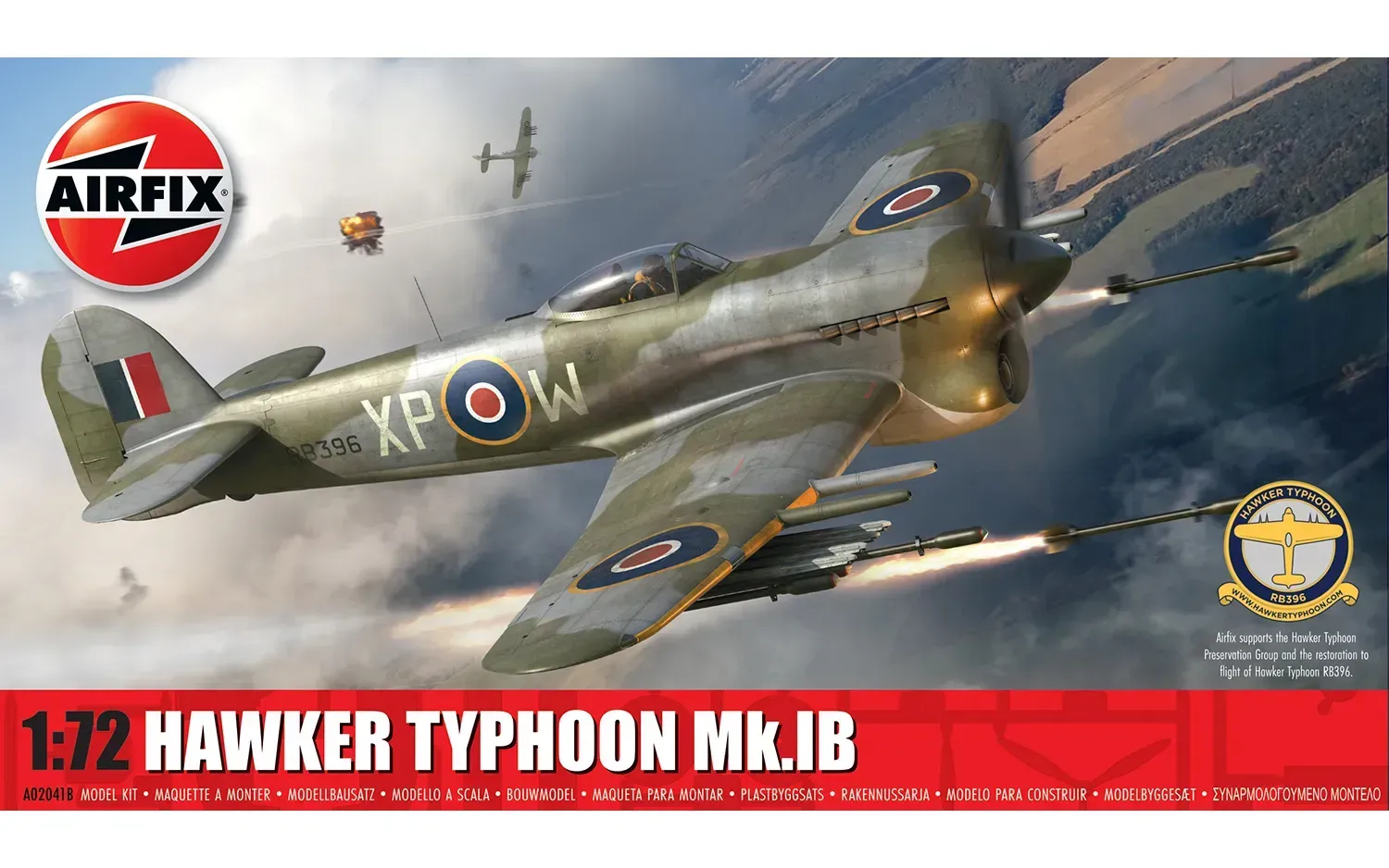 Airfix AF02141B 1/72 Hawker Typhoon Mk.IB